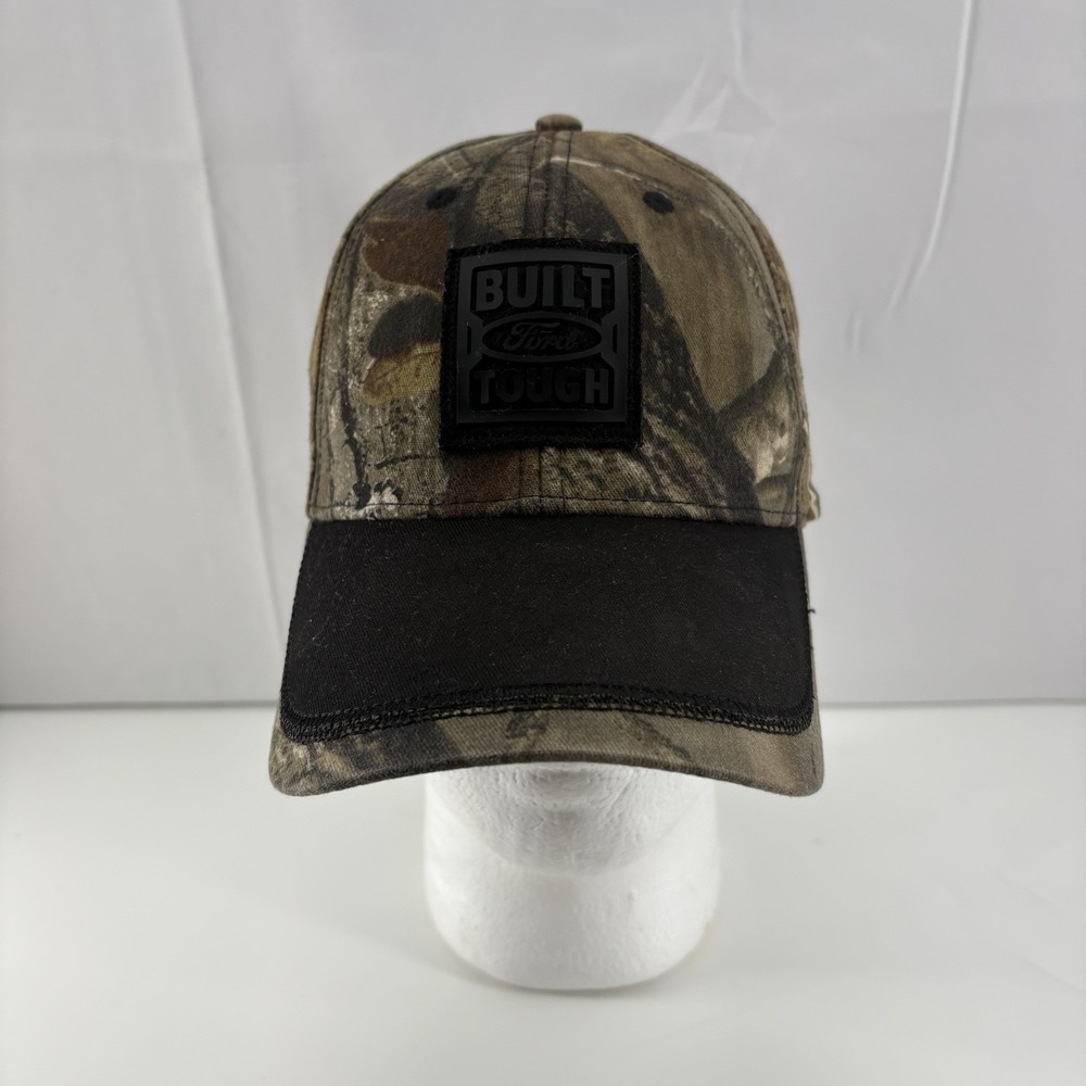 Built Ford Tough Camouflage Trucks Trucker Snapback Baseball Hat Ball Cap